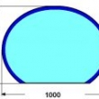100x75cm RAGIEVIT 6mm (men��): Sklo pod kamna
