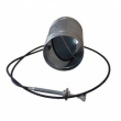 KLAPKA S BOVDENEM 125mm + T�SN�N�: Teplovzdu�n� rozvody